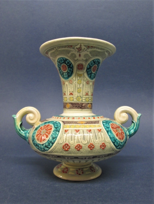Théodore Deck vase perse