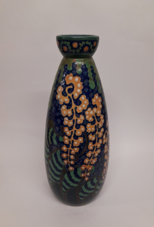 Digoin Revernay grès Sarreguemines, vase